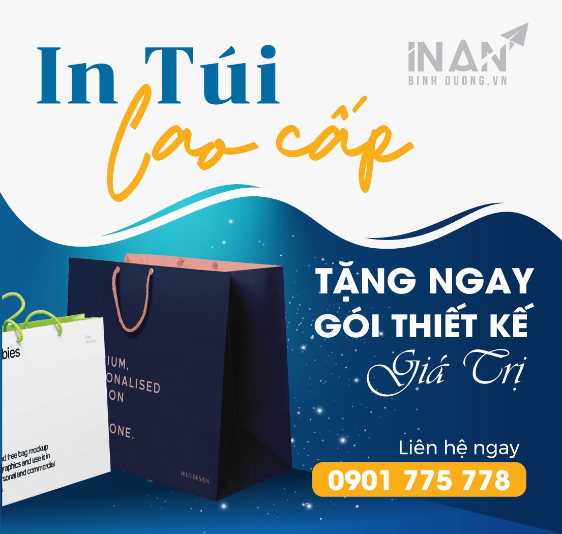 Khuyến mãi In Túi giấy - In ấn Bình Dương-1st