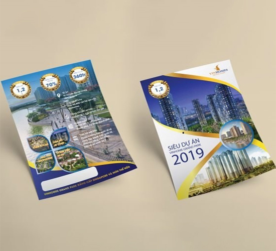 Thiết kế Tờ rơi bất động sản