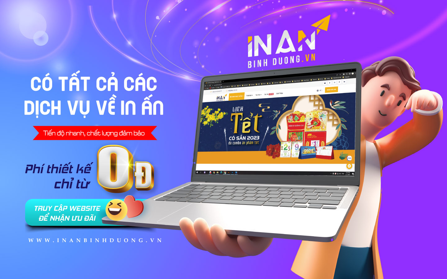  DỊCH VỤ  IN ẤN BÌNH DƯƠNG CHUYÊN NGHIỆP, UY TÍN 