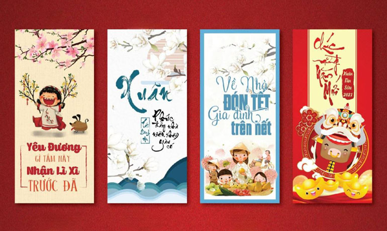 DỊCH VỤ THIẾT KẾ BAO LÌ XÌ 2023 TẠI IN ẤN BÌNH DƯƠNG