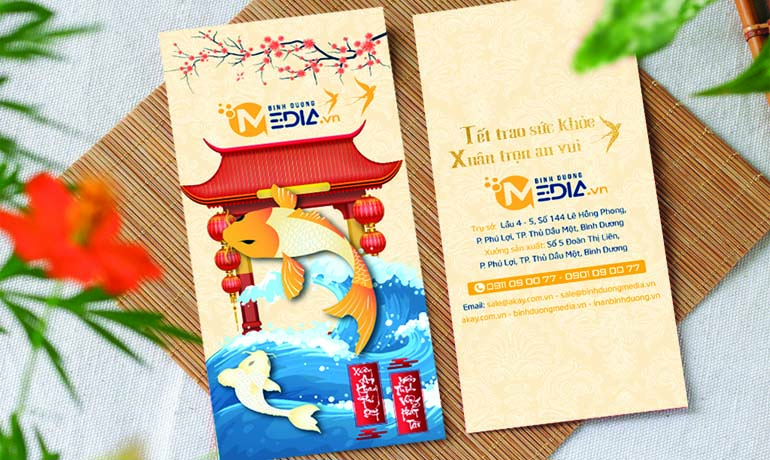 Lì Xì Tươi Mới - Năm Mới An Khang, Phát Tài Với Dịch Vụ In Bao Lì Xì Giá Rẻ Tại Bình Dương