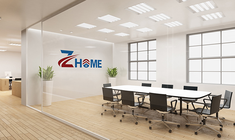 Design Akay x Zhome Land: Thiết kế logo và setup văn phòng bất động sản