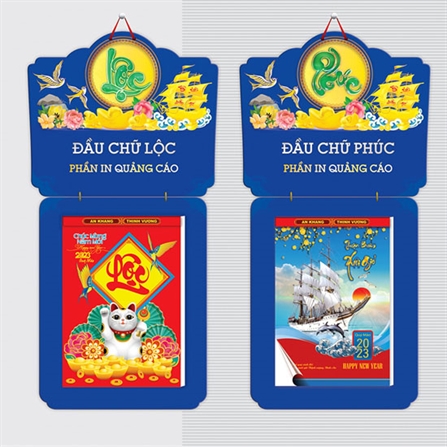 In lịch mẫu bloc 20cm x 30cm hot nhất năm 2023