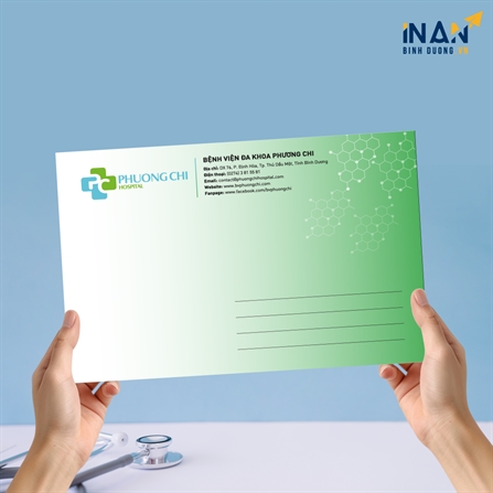 In Bao Thư Bệnh Viện Phương Chi - In Ấn Bình Dương